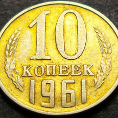 Moneda 10 COPEICI - URSS / RUSIA, anul 1961 * cod 415