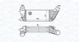 Radiator intercooler Citroen C8, Jumpy II, Jumpy II Sasiu; Fiat Scudo, Scudo Sasiu, Ulysse; Lancia Phedra; Peugeot 807, Expert, Expert Sasiu; Toyota