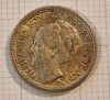 235, Netherlands, Olanda, 10 cents 1936, KM#163, argint, WILHELMINA, excelenta, Europa