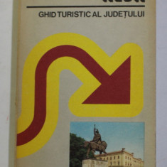 ALBA - GHID TURISTIC AL JUDETULUI de GHEORGHE ANGHEL ...EMILIA ANGHEL , 1982 * CONTINE HARTA