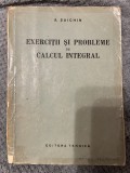 Exerciţii şi probleme de calcul integral - A. Saichin