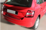 Ornament protectie bara din inox calitate premium Skoda Fabia 3 2014-2017, ALM