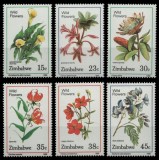 Zimbabwe 1989 - Flora, flori, serie neuzata