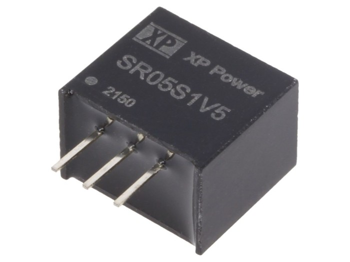 Convertor DC/DC 1,5V 0,5A SIP3
