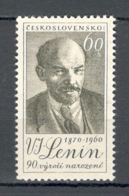 Cehoslovacia.1960 90 ani nastere V.I.Lenin XC.296 foto