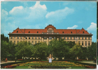 CPI B 11500 CARTE POSTALA - TIMISOARA. FACULTATEA DE MEDICINA. TIMISOARA 700 foto