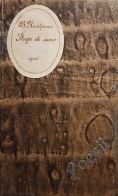 B. Nemteanu - Stropi de soare (Poesii) foto