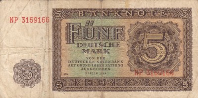 GERMANIA 5 mark 1948 VF!!! foto