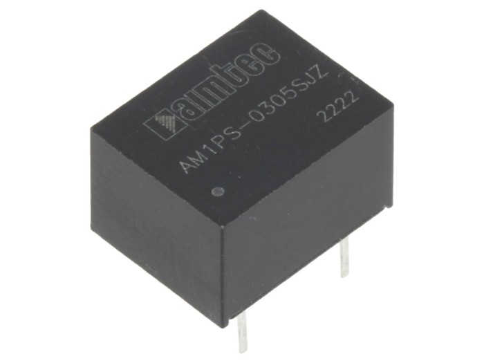 Convertor DC/DC 1W 3V-5V 200mA