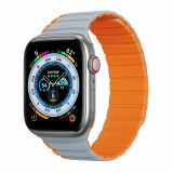 Bratara smartwatch apple watch 1/2/3/4/5/6/7/8/se/se 2/ultra de 42/44/45/49mm, gri