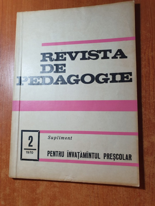 revista de pedagogie nr.2/1970