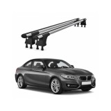 Set bare transversale aluminiu cu prindere in puncte fixe compatibile BMW Seria 2 F22 Coupe 2014-2021 negre sau argintii Cod: 120101 Kit 201