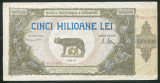 Q275 BANCNOTA 5000000 LEI IUNIE 1947 FRUMOASA VF