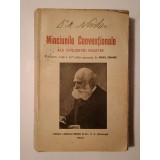 Max Nordau - Minciunile convenționale ale civilizației noastre (trad. Mihail Canianu; 1921)