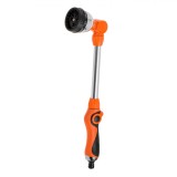 Pistol de stropit cu cap inclinabil si 8 moduri de stropire Shopiens&reg;, din aluminiu si piese din ABS, 39 cm