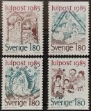BC332, Suedia 1985, serie picturi, Craciun