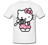 Tricou &quot; Hello Kitty photo &quot;