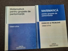 MATEMATICA PENTRU GRUPELE DE PERFORMANTA CLASA A X A VASILE POP