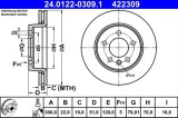 Disc frana ATE 24.0122-0309.1
