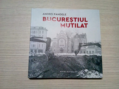 BUCURESTIUL MUTILAT - Album - Andrei Pandele - 219 p.7 p. foto