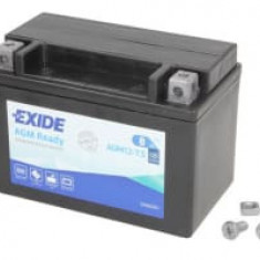 Baterie AGM/Starting EXIDE 12V 8Ah 120A L+ Maintenance free 150x87x105mm Started YTX9-BS fits: AEON COBRA, OVERLAND; APRILIA AF1, LEONARDO, MOJITO, PE