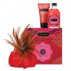 KIT SENZUAL KAMA SUTRA &amp;amp;#8211; TREASURE TROVE GIFT SET STRAWBERRY foto