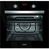 Cuptor incorporabil SC619EGV, Electric, 58 litri, Clasa A, Display LCD, Timer, Negru