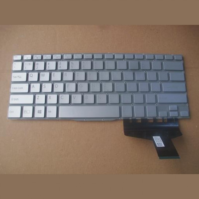Tastatura laptop noua SONY SVF14 SILVER(For WIN8,without frame) US foto