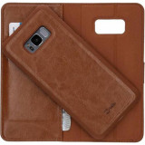 Cumpara ieftin Husa Telefon Wallet Case Samsung Galaxy S8+ g955 2in1 Brown BeHello
