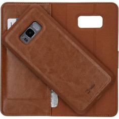 Husa Telefon Wallet Case Samsung Galaxy S8+ g955 2in1 Brown BeHello