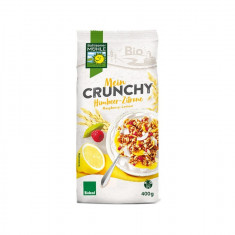 Musli bio Crunchy cu zmeura si lamaie, 400g Bohlsener Muhle