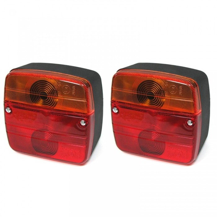 Set de stopuri pentru remorca universal cu marcaj E Performance AutoTuning