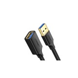 Ugreen Cablu prelungitor USB 3.0 (femelă) la USB 3.0 (mascul) 1,5 m - negru (US129 30126)