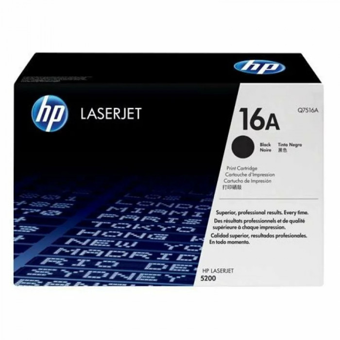 Cartus Toner Original HP Black nr.16A Q7516A