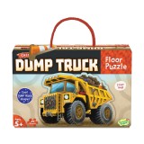 Puzzle de podea in forma de basculanta, Dump Truck Floor Puzzle, Peaceable Kingdom