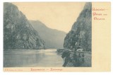 5849 - ORSOVA, Danube Kazan, Litho, Romania - old postcard - unused