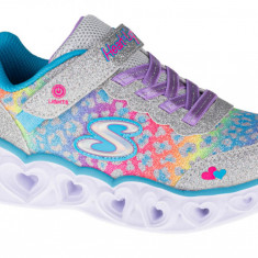 Pantofi pentru adidași Skechers Heart Lights Shimmer Sports 302145L-SMLT multicolor