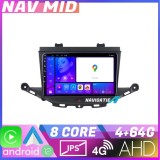 Navigatie Opel Astra K Android 12, 4GB RAM, 64GB, CarPlay, 720P
