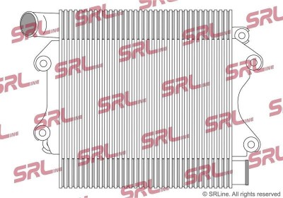 Intercooler Isuzu D-Max 02-12, motor: 2.5 D, 3.0 d, 367x376x65, SRLine, miez si rezervor din aluminiu brazat, 1217373; 8973891852 foto