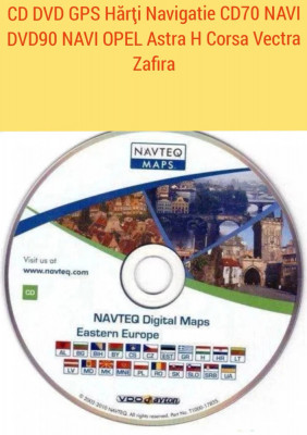 OPEL CD DVD GPS Hărți Navigatie CD70 NAVI DVD90 OPEL Astra H Corsa Vectra Zafira foto