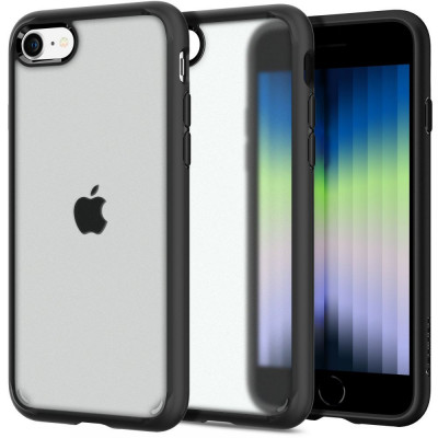 Husa Spigen Ultra Hybrid pentru Apple iPhone 7/8/SE 2020/2022 Negru foto