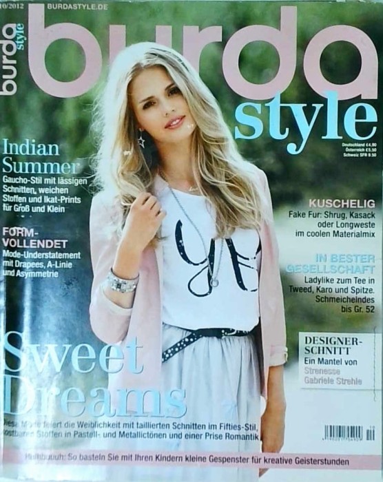 Burda, nr. 10 / 2012