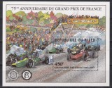 Niger 1981- Cea de-a 75-a aniversare a Marele Premiu al Franței, Coliță, MNH, Nestampilat
