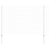 VidaXL &Icirc;ngrădire cu st&acirc;lpi Argintiu 1.6 x 10 m Oțel 3336183