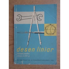 Desen liniar, manual pentru clasa a VIII-a (1962)