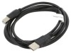 Cablu USB 2.0 A la B, 1,8m, negru, aurit