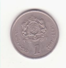 Maroc 1 dirham 2002 (1423) - Mohammed VI