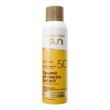 Cumpara ieftin Spuma protectie solara SPF50 Sun, 150 ml, Gerovital