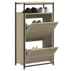 VidaXL Pantofar, stejar sonoma, 60x34x112 cm, lemn compozit 840030