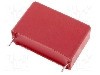 Condensator cu polipropilena, 220nF, 600V AC, 1000V DC - MKP1O132206B00MSSD